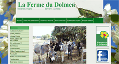 Desktop Screenshot of laferme-dudolmen.com